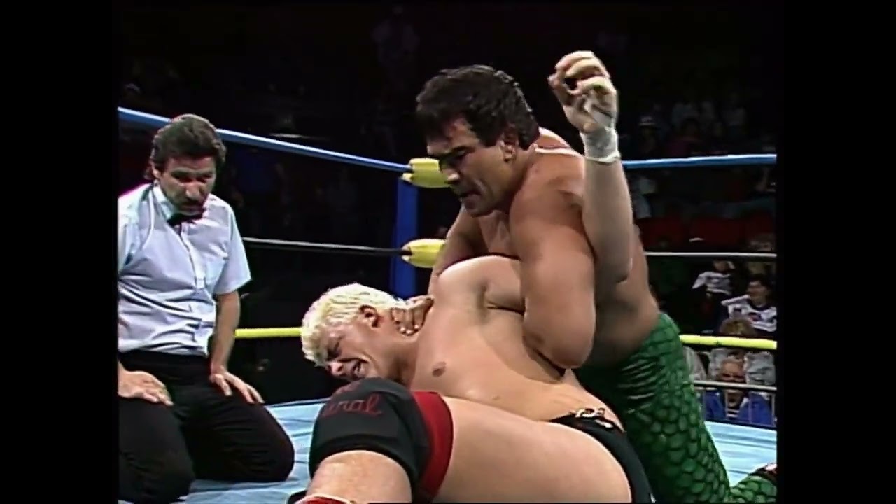 Ricky Steamboat VS Dustin Rhodes