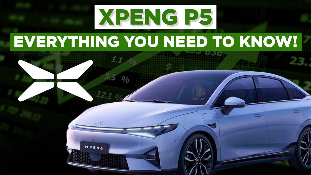 The Xpeng P5 / the NEXT LEVEL autonomous car!