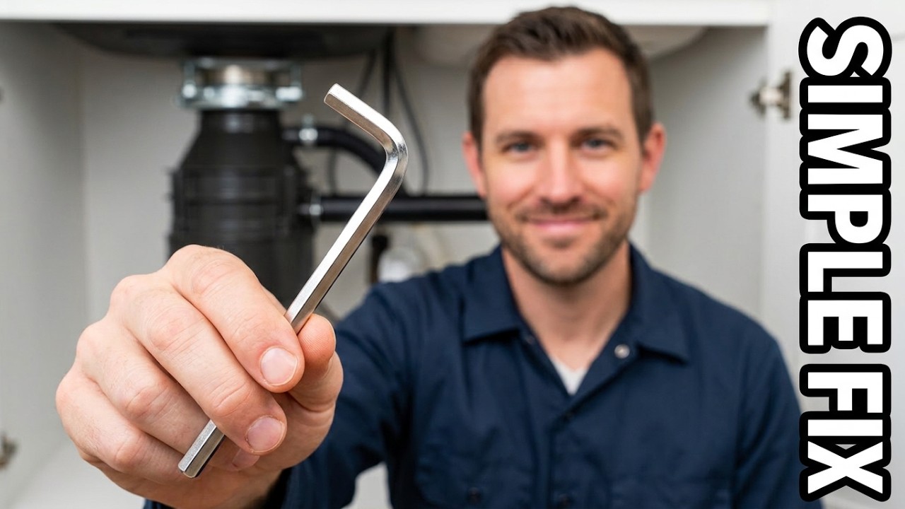 How to fix a garbage disposal that won't turn on