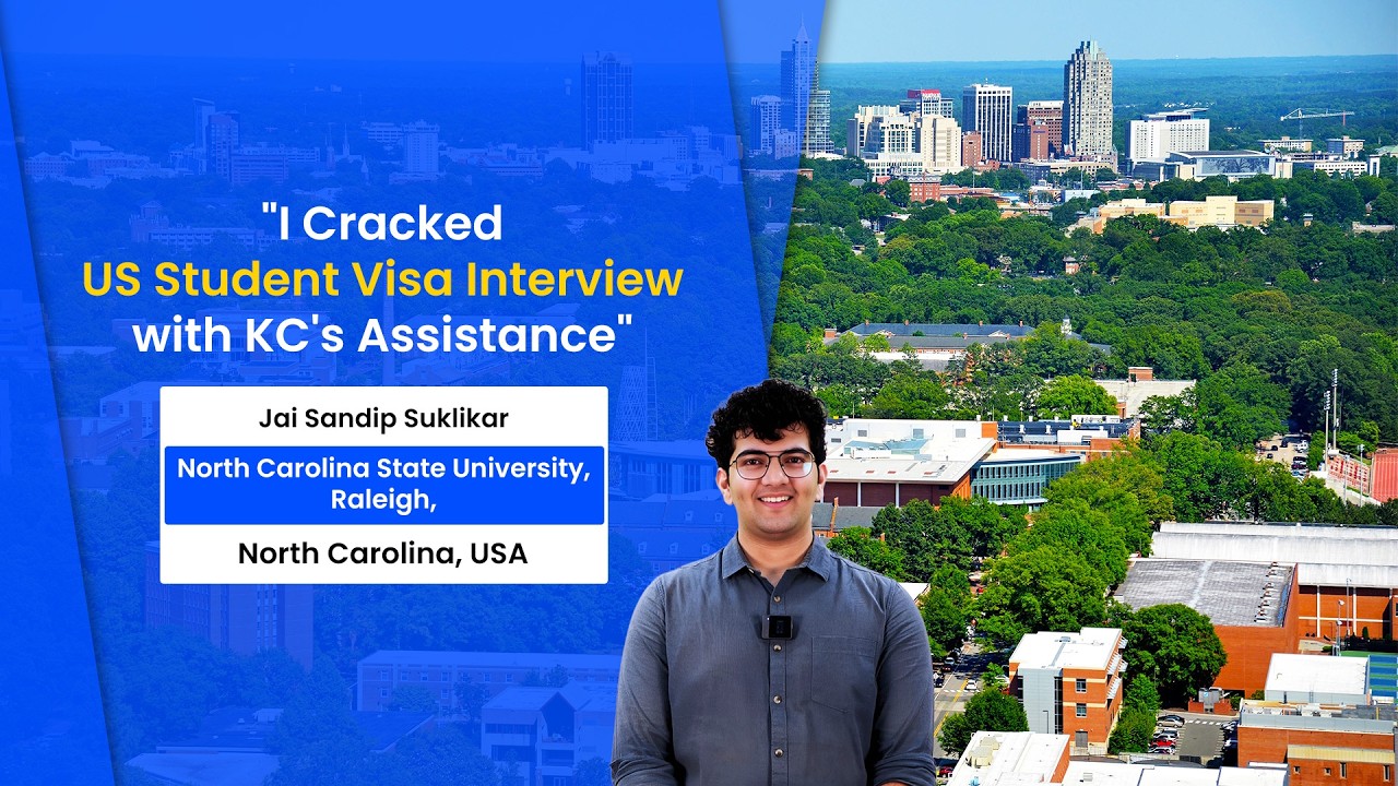 US Student Visa (F1) Success Story | Study in USA with KC Overseas Education