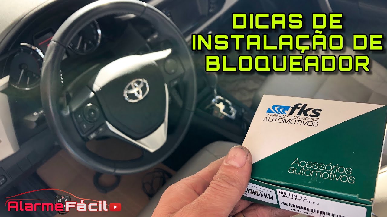 Dicas De Instalação Bloqueador No Corolla