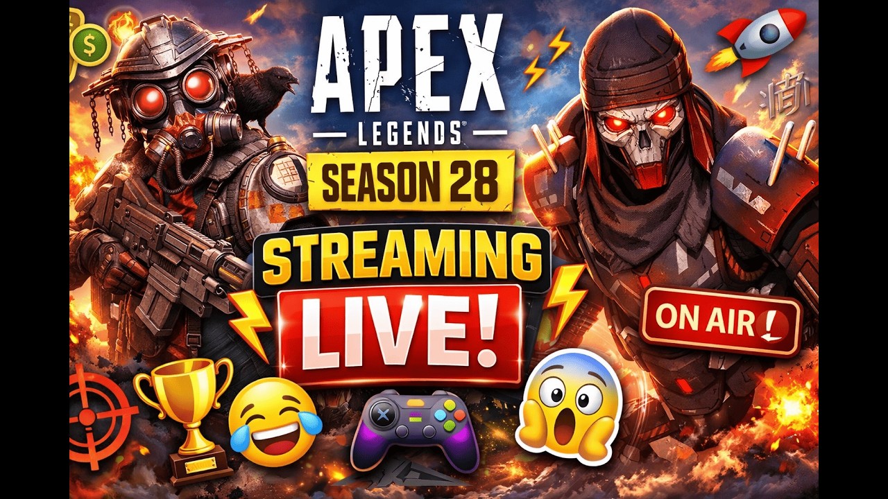 Battle Royale Madness: Apex Legends S28 LIVE! ⚡