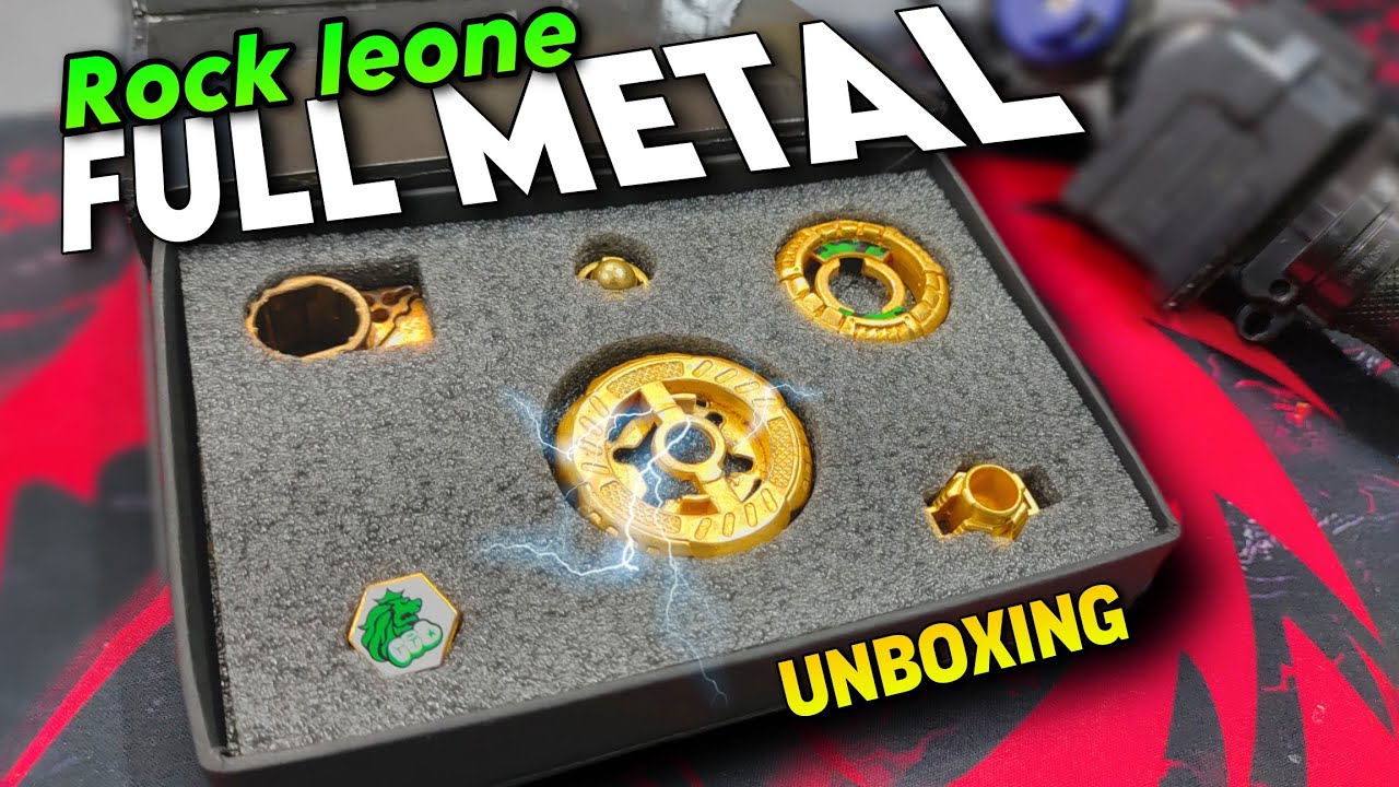 100% FULL METAL - ROCK LEONE unboxing | Highly GOLDEN