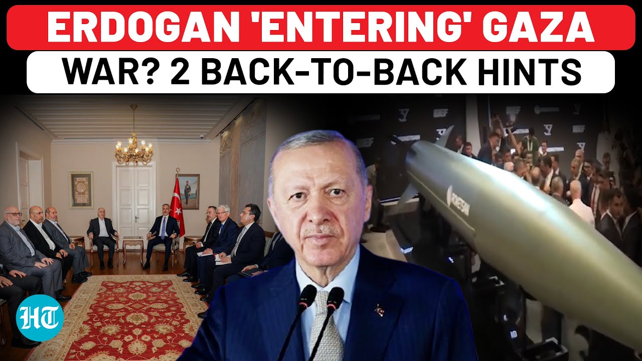 Erdogan 'Entering' Gaza War, Drops 2 Back-To-Back Hints - 'Crimson Door', Hamas Meet?| Turkey,Israel