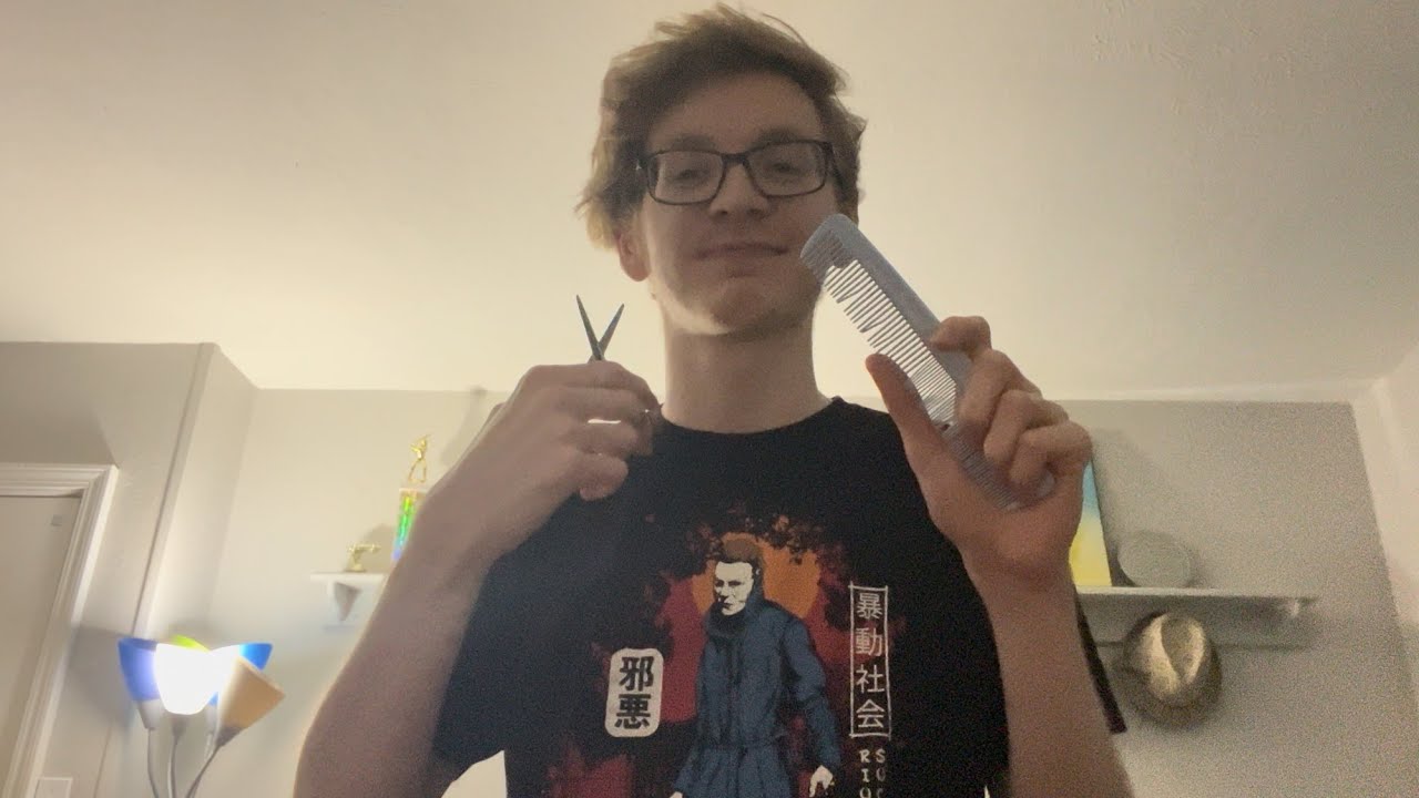 ASMR Haircut Roleplay(first video, low quality)