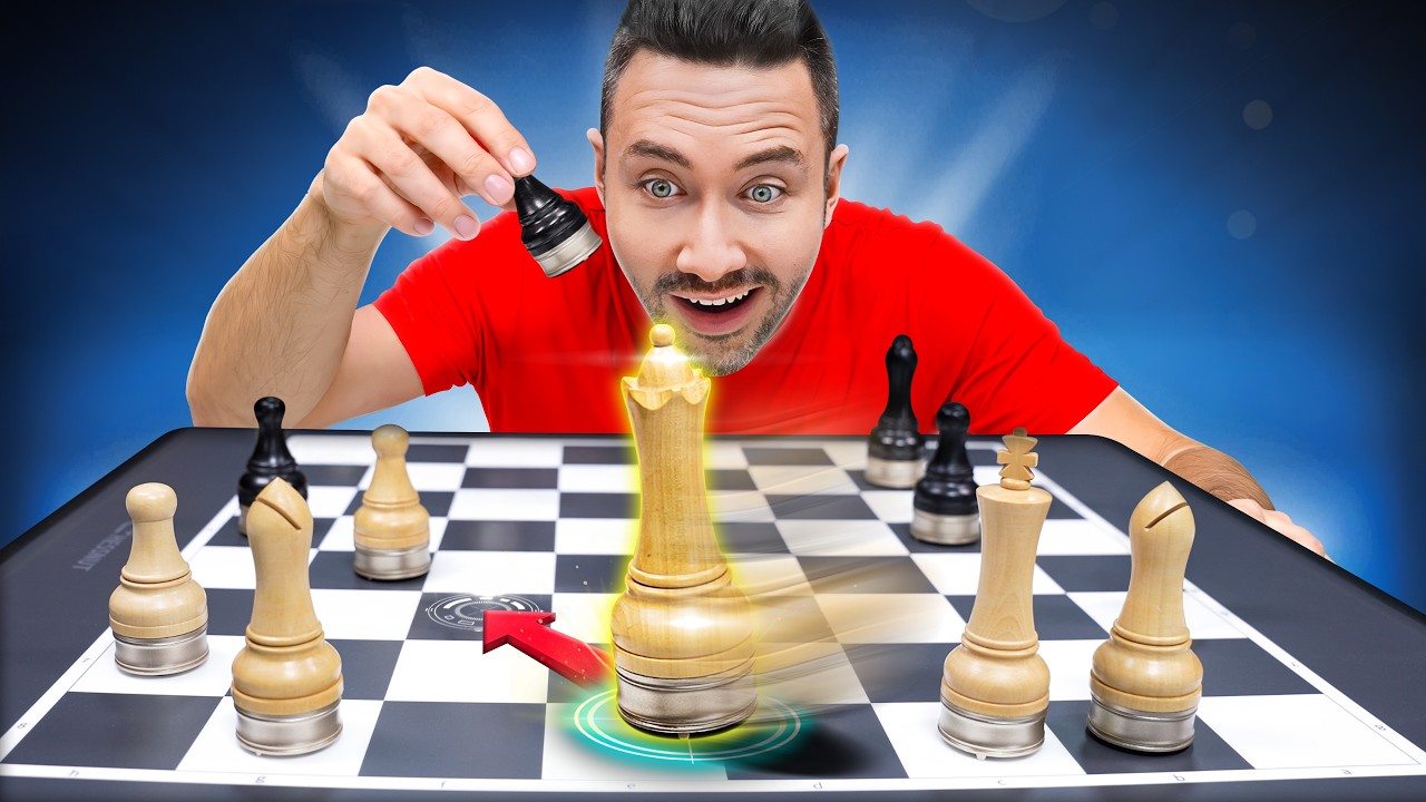 Je teste le jeu d'échecs du futur : les pièces bougent toutes seules !