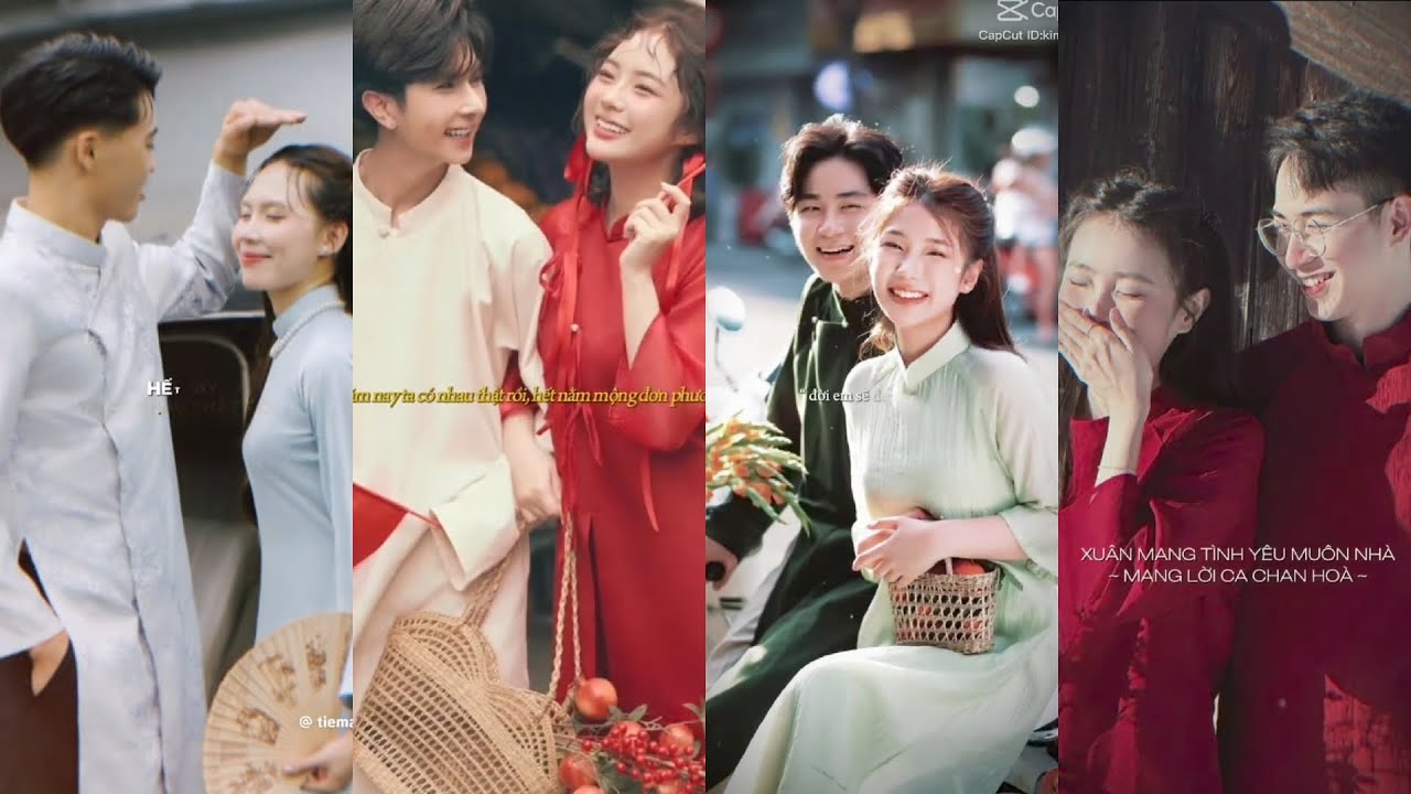Video Tiktok || Tổng hợp các video ảnh chụp hình Tết 🧨🎇 của các Couple siêu dễ thương🧧🏮🌸 [Xuân 2026]