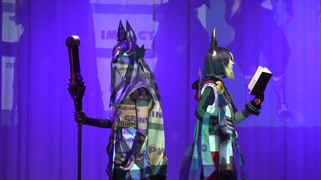 Cosplay defile-Casper Jean,LestniZa-Genshin Impact-Тигнари ,Сайно