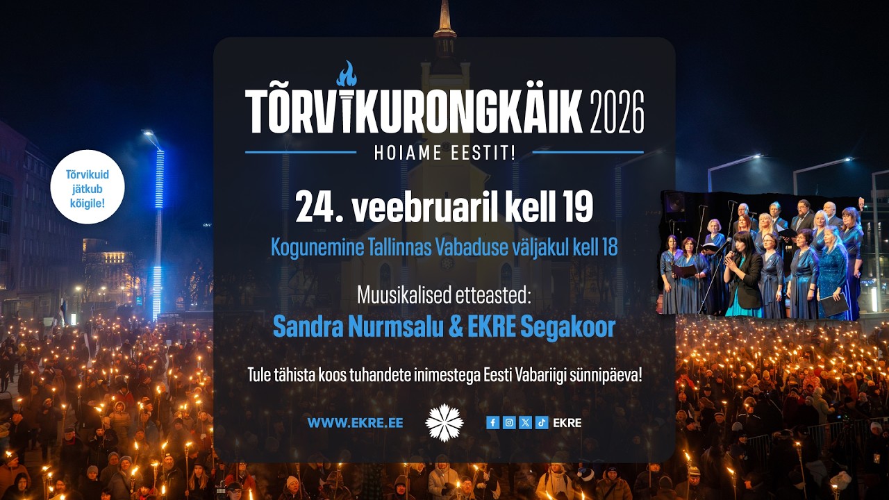 OTSEÜLEKANNE | Tõrvikurongkäik 2026