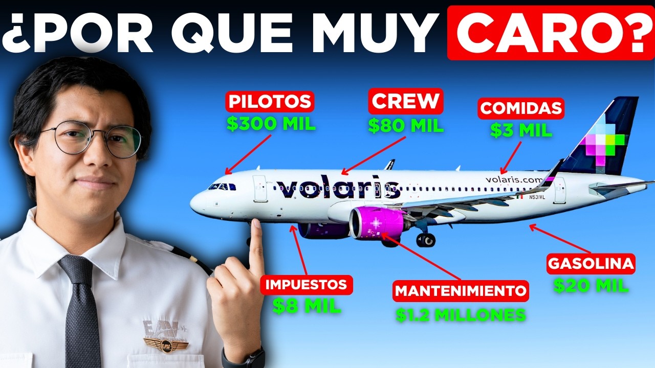 Cuánto MILLONES Cuesta Realmente Hacer VOLAR un avión