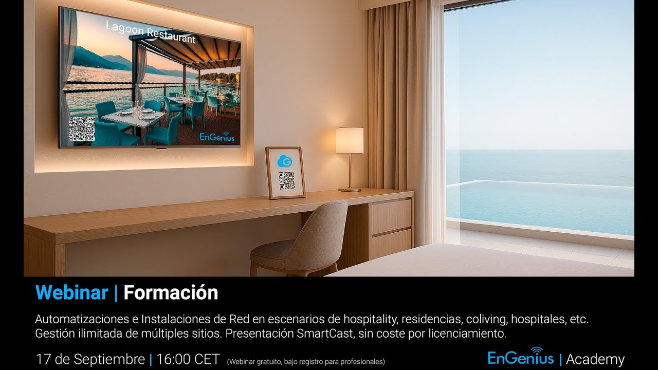 Despliegues de red profesionales en hoteles, residencias. Especial: Cast de contenidos en habitación