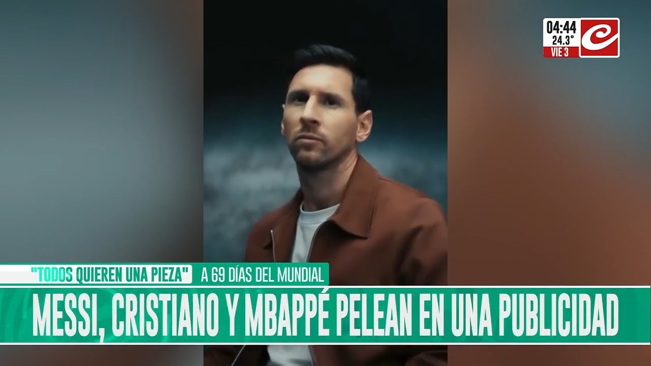 La nueva publicidad de Messi, Ronaldo, Mbapp&eacute; y Vinicius que es furor en las redes