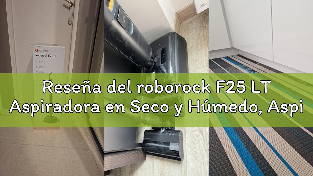 Reseña del roborock F25 LT Aspiradora en Seco y Húmedo, Aspiradora-Fregona de 20.000 Pa para Suelos