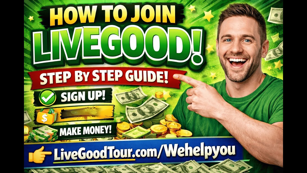 How To Join LiveGood |step by Step Guide