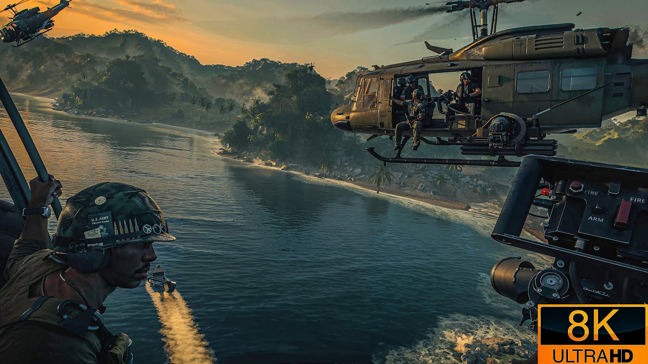 Совместная операция SOG/CIA в Дананге 1968 года｜Fortunate Son｜Call of Duty Black Ops Cold War｜8K RTX