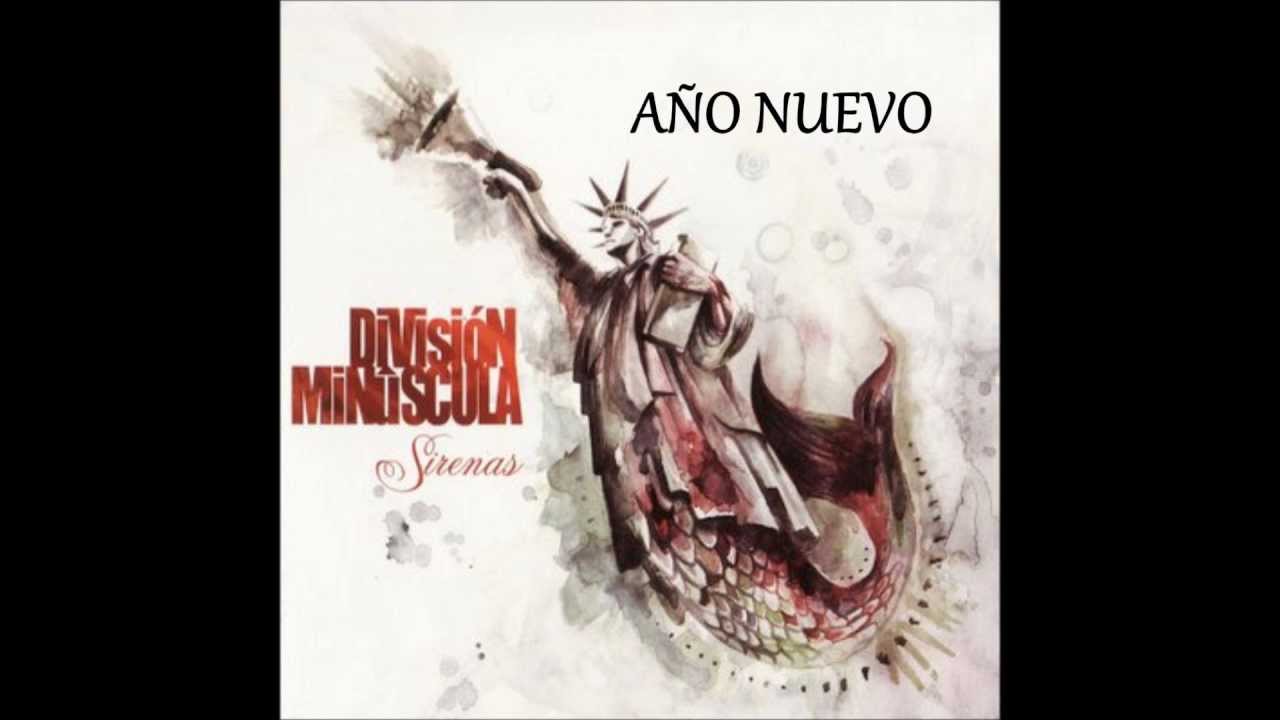 AÑO NUEVO - DIVISIÓN MINÚSCULA (LETRA)
