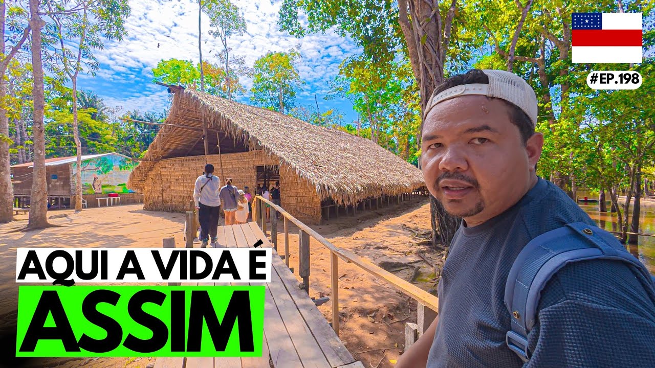 PRIMEIRA VEZ NUMA TRIBO INDÍGENA NO MEIO DA AMAZÔNIA #ep199