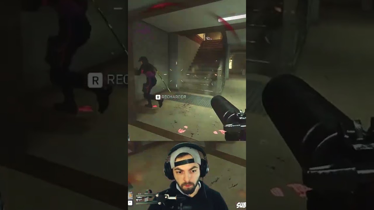 Kar98 vs Riot shield Streamer lol #shorts