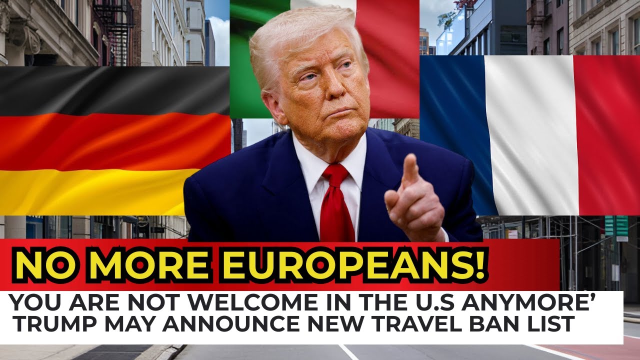 Trump's New Travel Ban? 8 European Countries That May Soon Be BANNED from Entering the U.S
