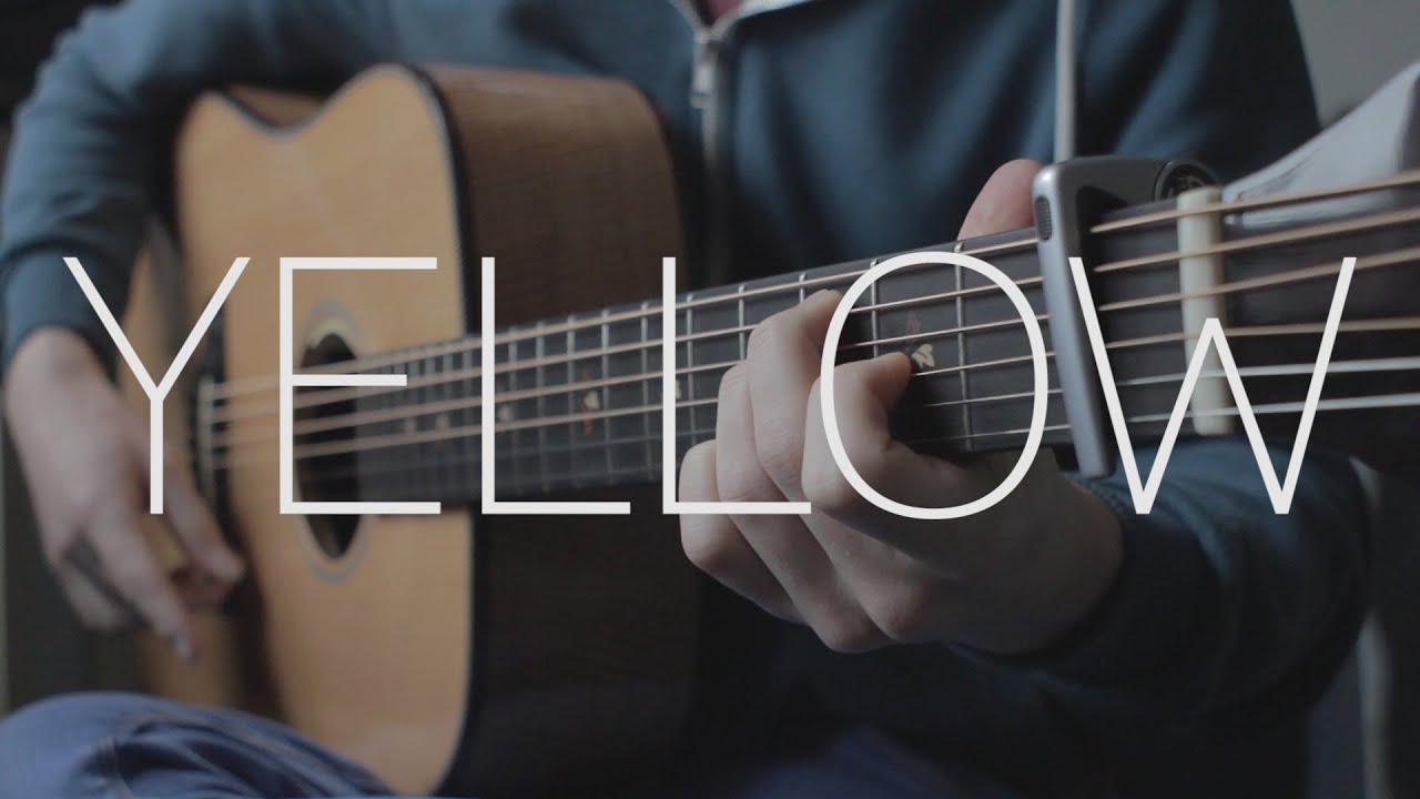 Coldplay - Yellow - Fingerstyle Guitar Cover By James Bartholomew