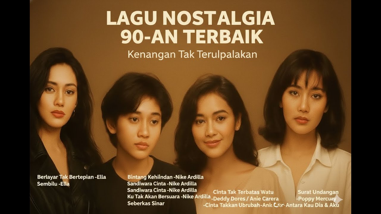 Kumpulan Lagu Nostalgia 90an Indonesia Paling Hits