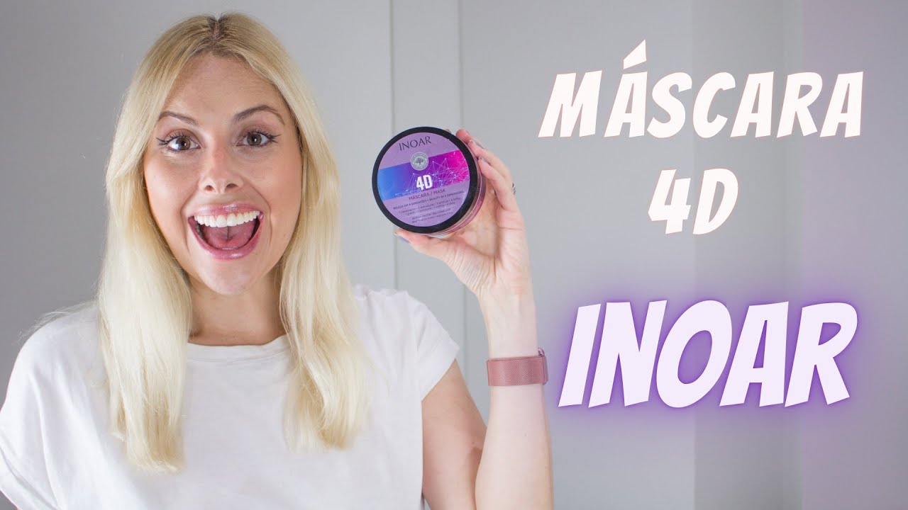 M&aacute;scara INOAR 4D Hidrata&ccedil;&atilde;o e Reconstru&ccedil;&atilde;o liberada No Poo