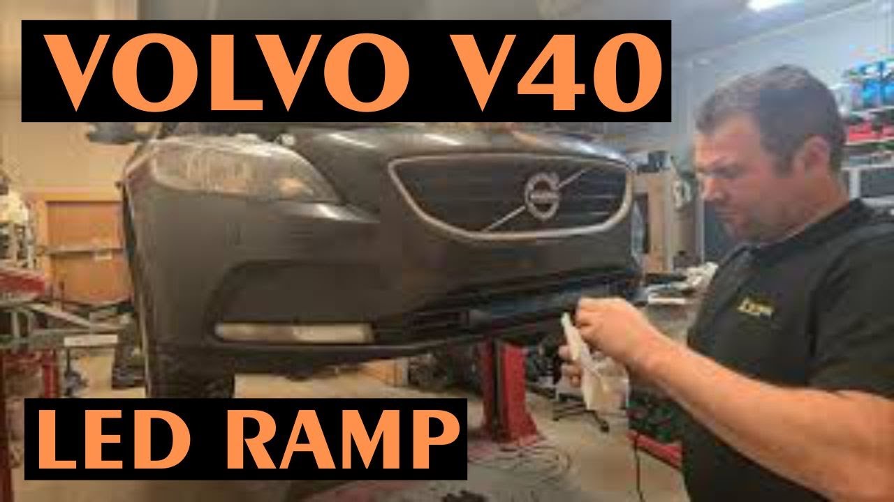 Hur Man Monterar Led Ramp - Volvo V40
