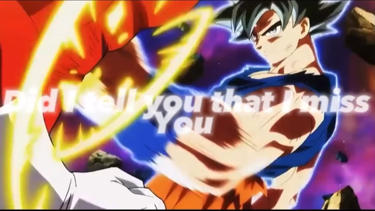 Did I tell you that I miss you slowed (dragon Ball background) #dbz #dbs