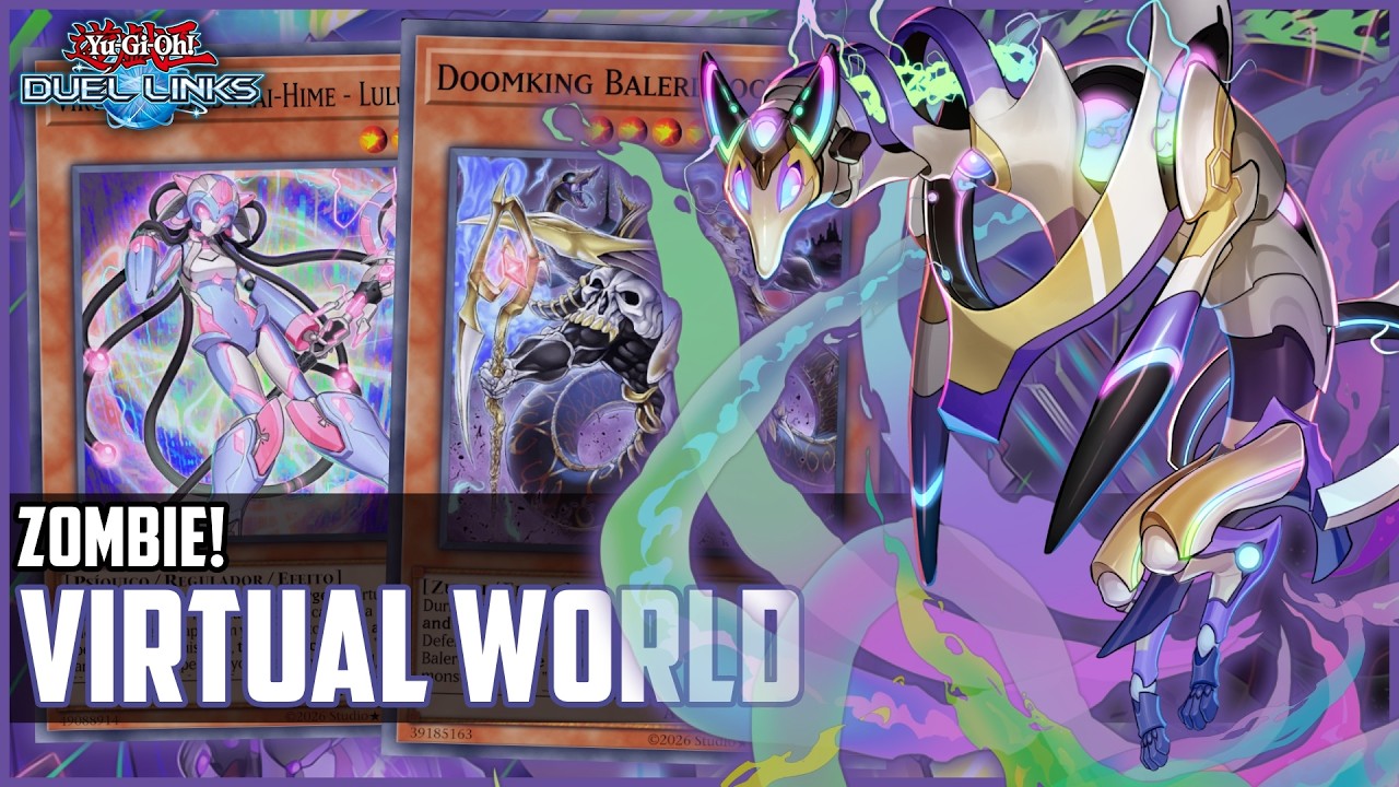 A MELHOR VERSÃO? ZOMBIE VIRTUAL WORLD! [DUEL LINKS]