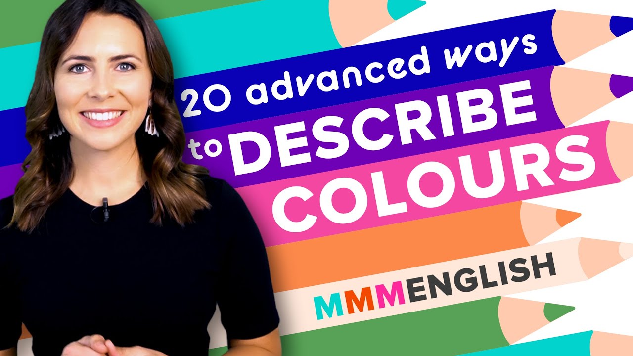 Learn 20 Advanced Colours & Build Your English Vocabulary