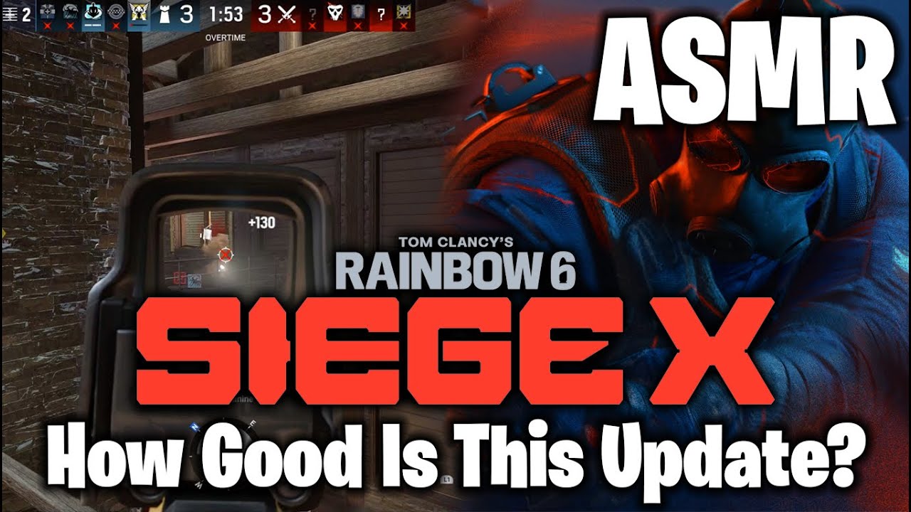 [ASMR]😴 Rainbow Six Siege X: How good Is This Update?! 💤Controller Sounds💤