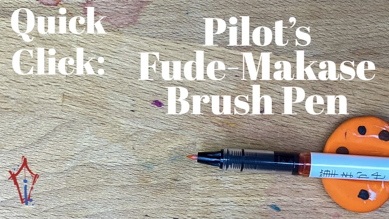 Pilot's Fude-Makase Color Brush Pen