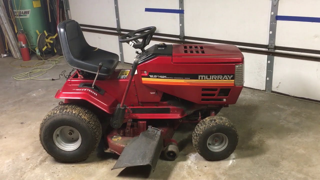 Getting a 1990 Murray lawn tractor running