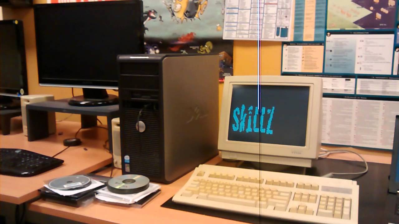 VT510 running irssi and more