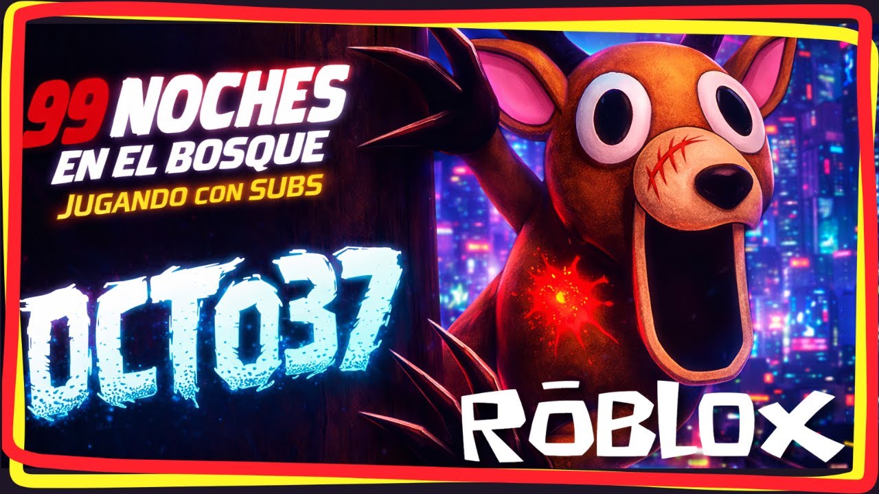ALGO NOS CAZABA!😨 en 99 Noches en el Bosque🌲 | Mundo Roblox #Roblox