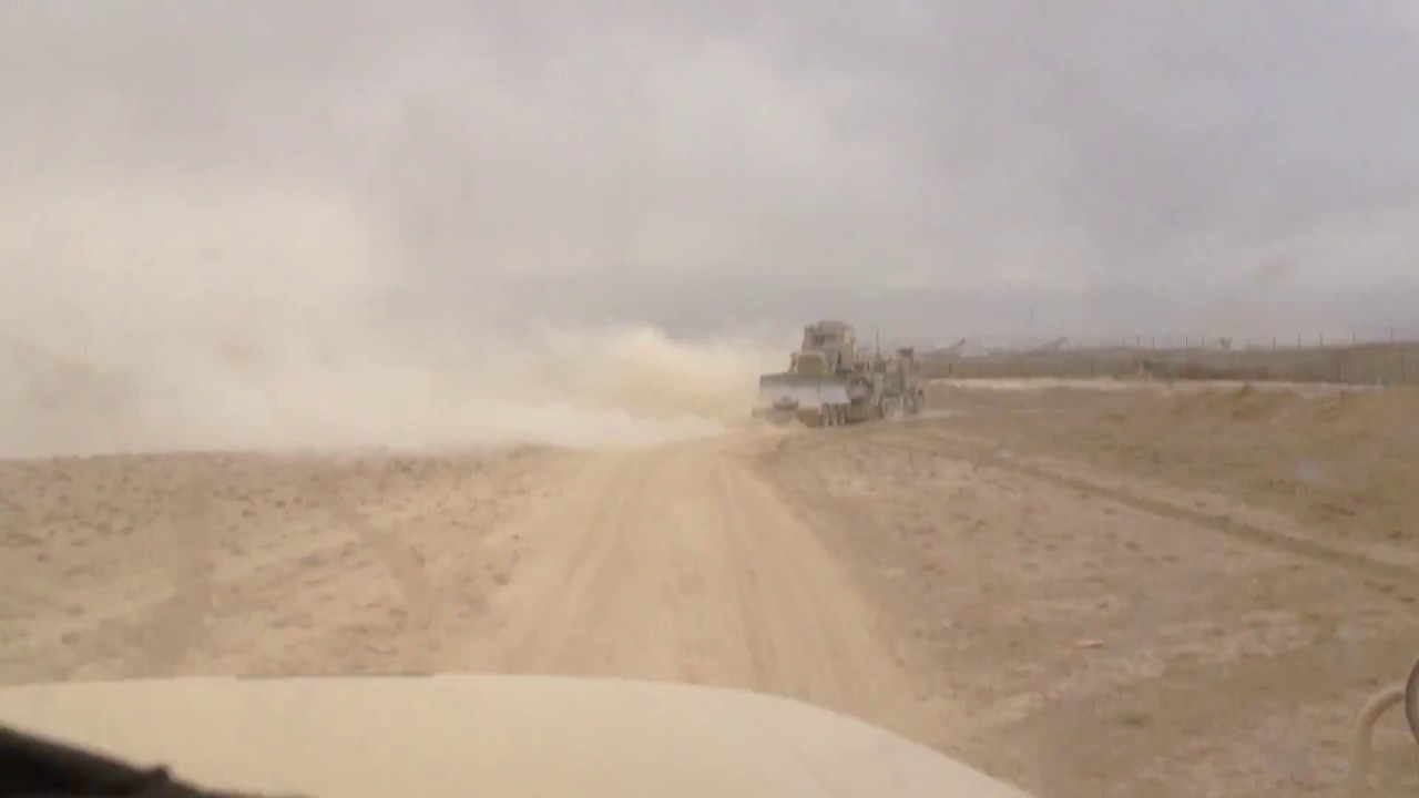 FOB Shank Driving Outside the Wire OEF 2013-14