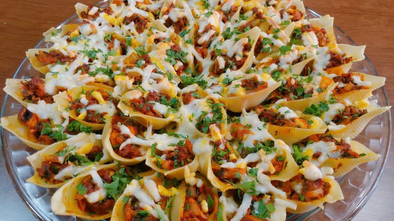 Jumbo shells : The Best Stuffed Pasta Shells Recipe_جامبو شلز