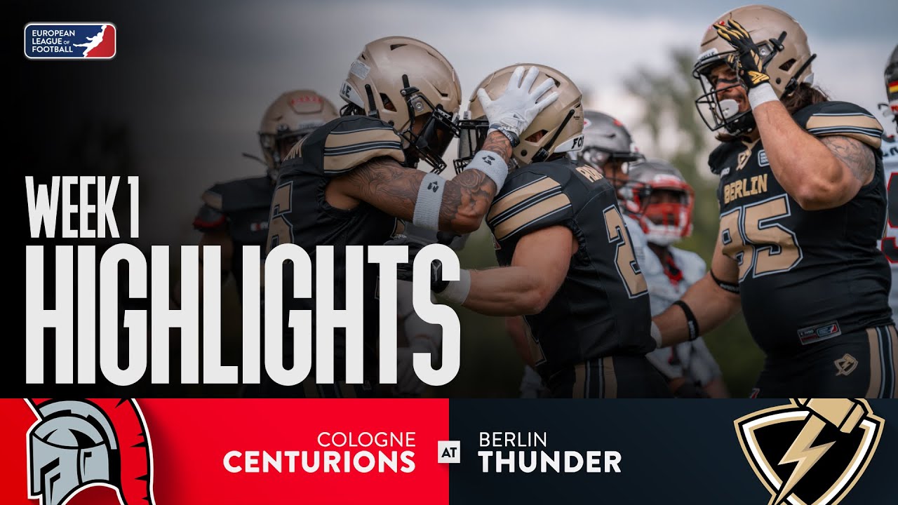 Cologne Centurions @ Berlin Thunder - Highlights | Week 1 | Season 2025