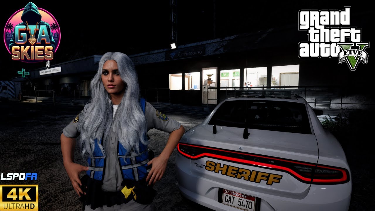 🚨GTA V LSPDFR EN 4K: ÉPICO con Mods Ultra Realistas + Reshade ÚNICO (Ep.69) | SAHP vs LSPD 🚔