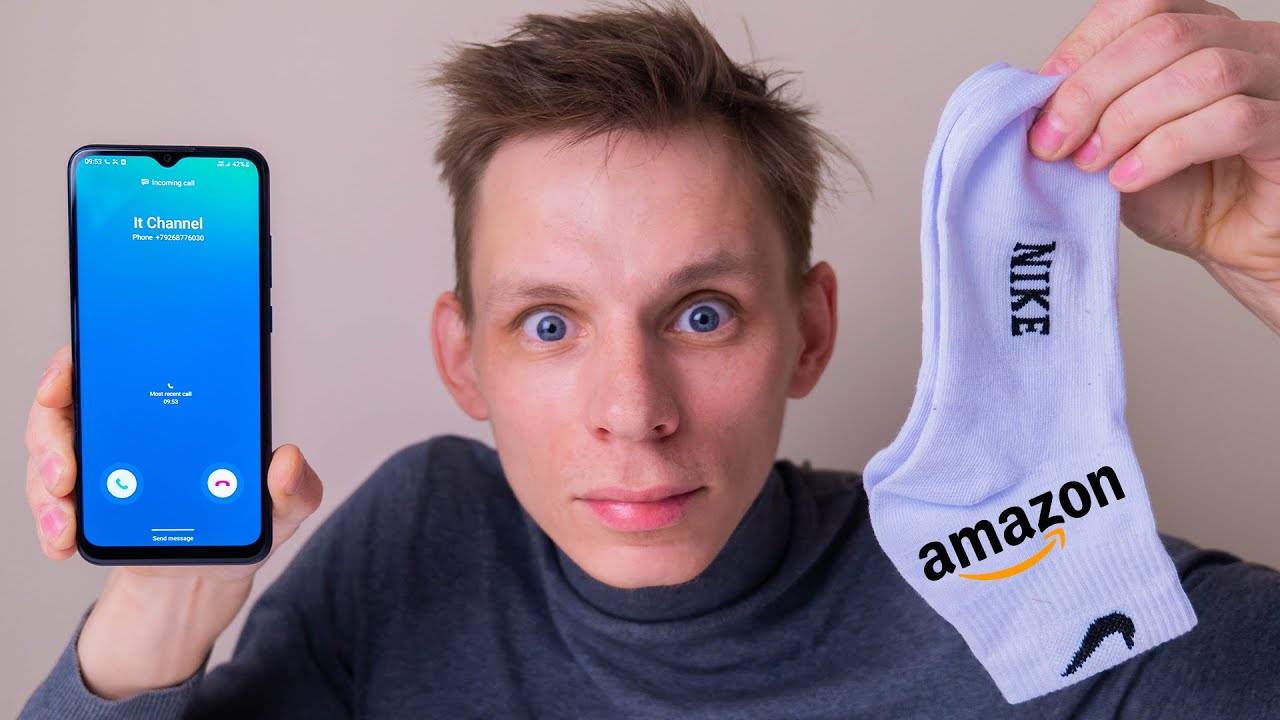 i Ordered a lot of goods from Amazon incoming call