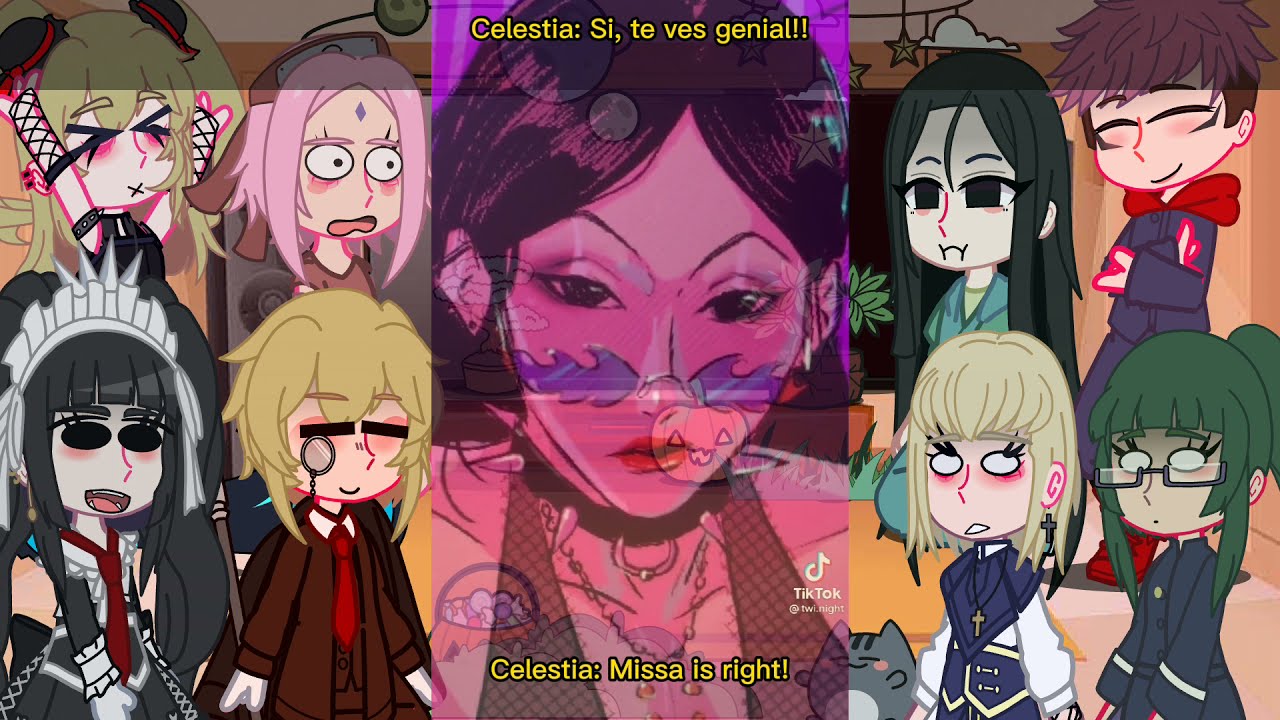 Anime characters react to...🇲🇽🇪🇸🇺🇲|| 4/8 \\ illumi Zoldyck || Bad English\\