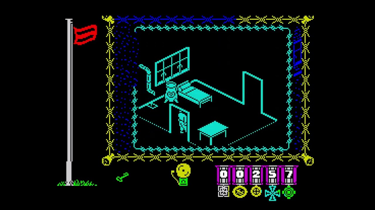 Great Escape ZX Spectrum Complete Playthrough