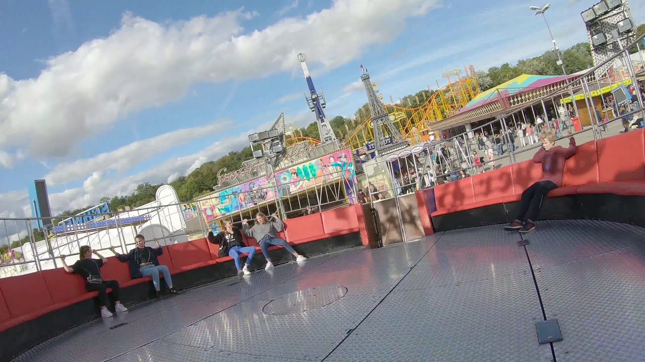 Kirmes Fahrgeschäft Super Hupferl Volksfest Ingolstadt 2019 Onride