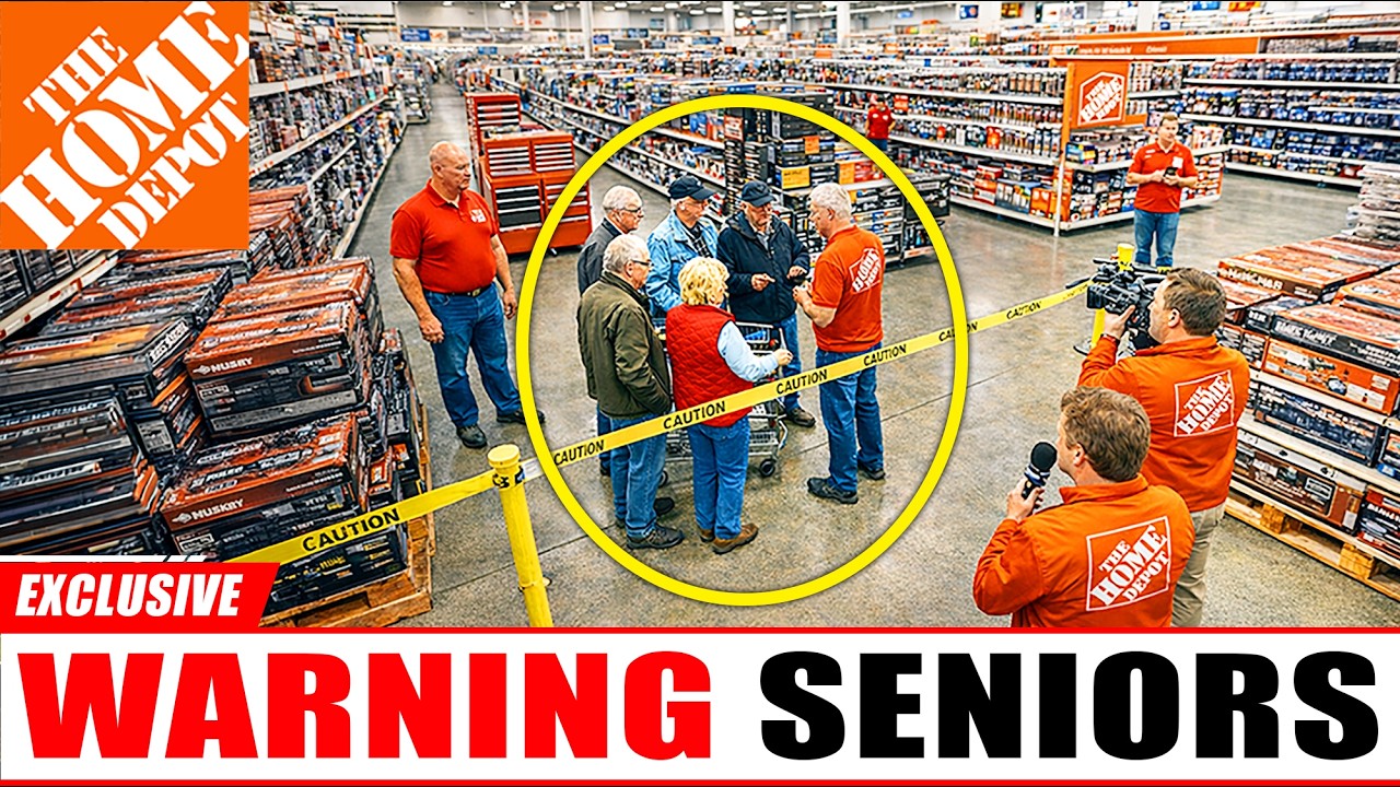 Внимание, Home Depot! Каждый пожилой человек должен увидеть это перед походом в магазин!
