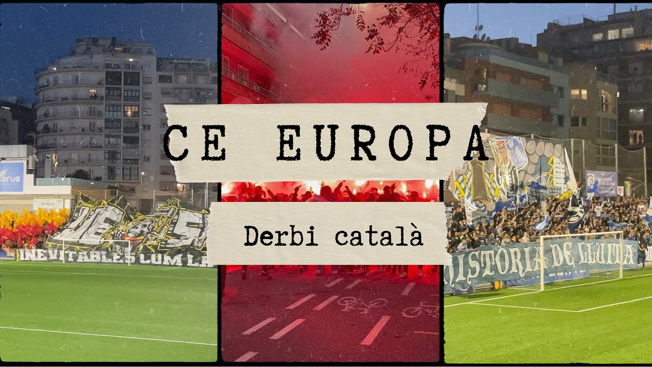 CE Europa: Des dels Orígens Fins al Derbi Contra Sant Andreu⚪️🔵🔝⚽️