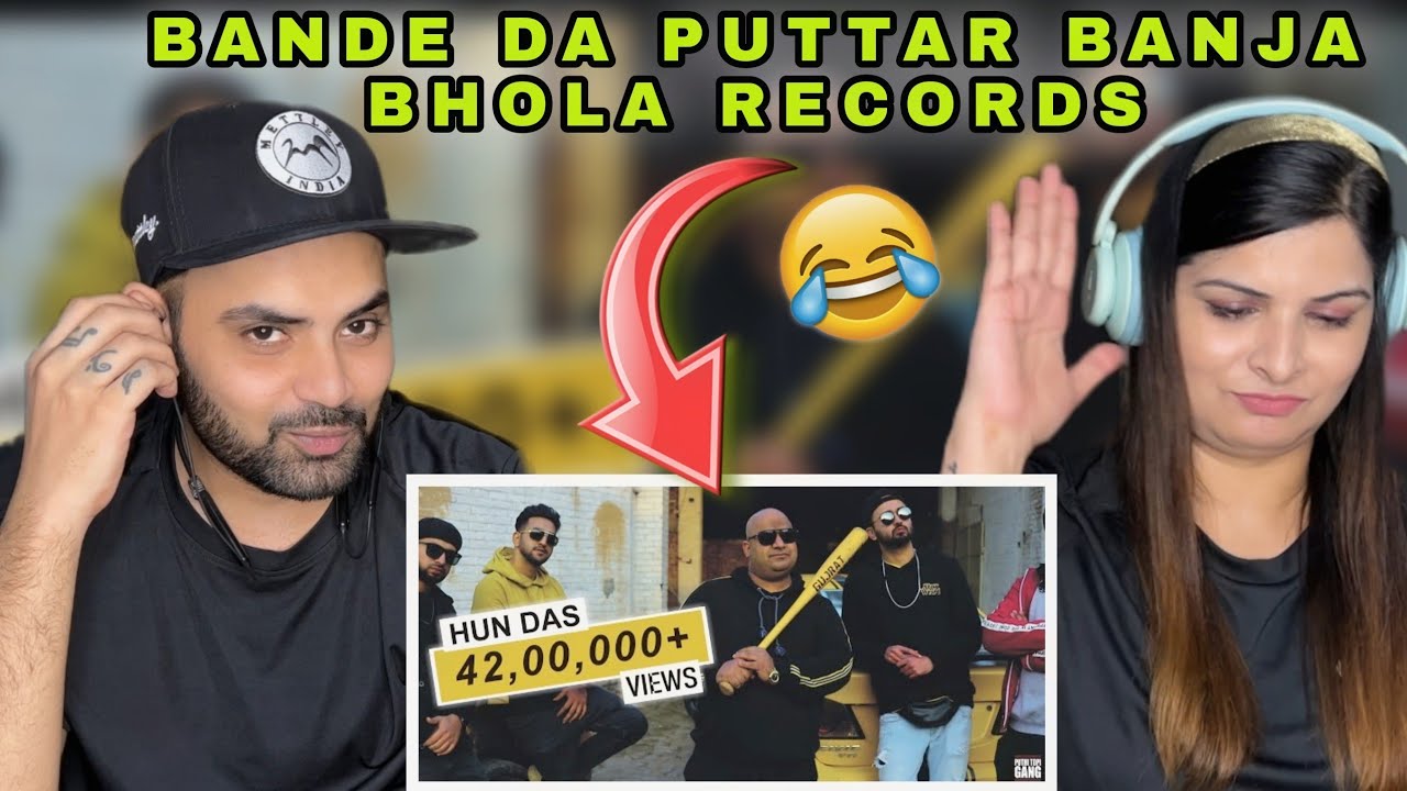 Puthi Topi Gang HUN DAS Reaction Ft Bhola Record | Official Video | Mirza Nani | Deep Reactions