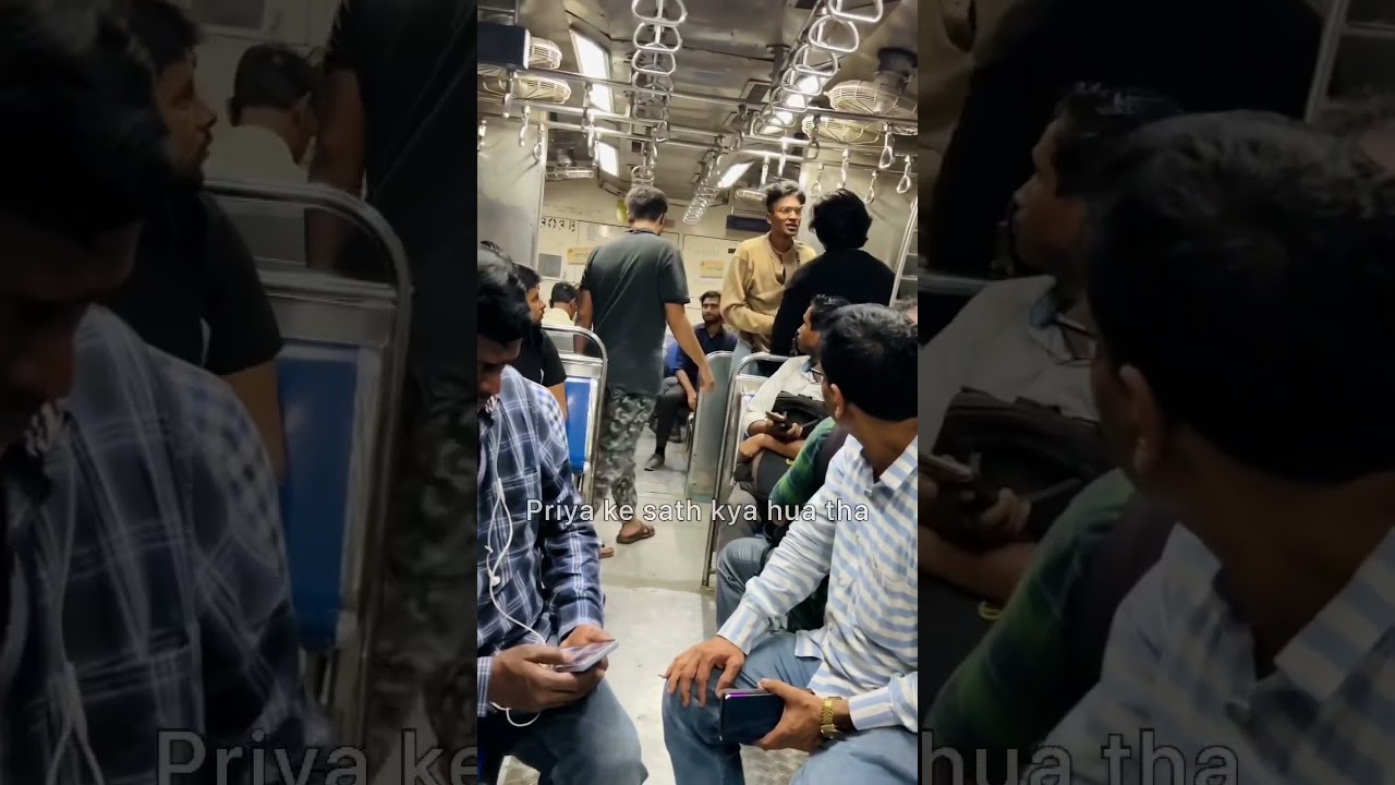 FIGHT PRANK IN LOCAL TRAIN.😨 #prank #localtrain #shorts #hitechy