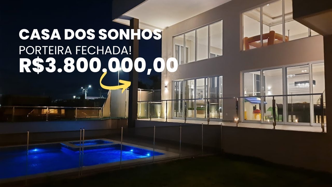 Maravilhoso Sobrado Colinas do Paratehy - SJC
