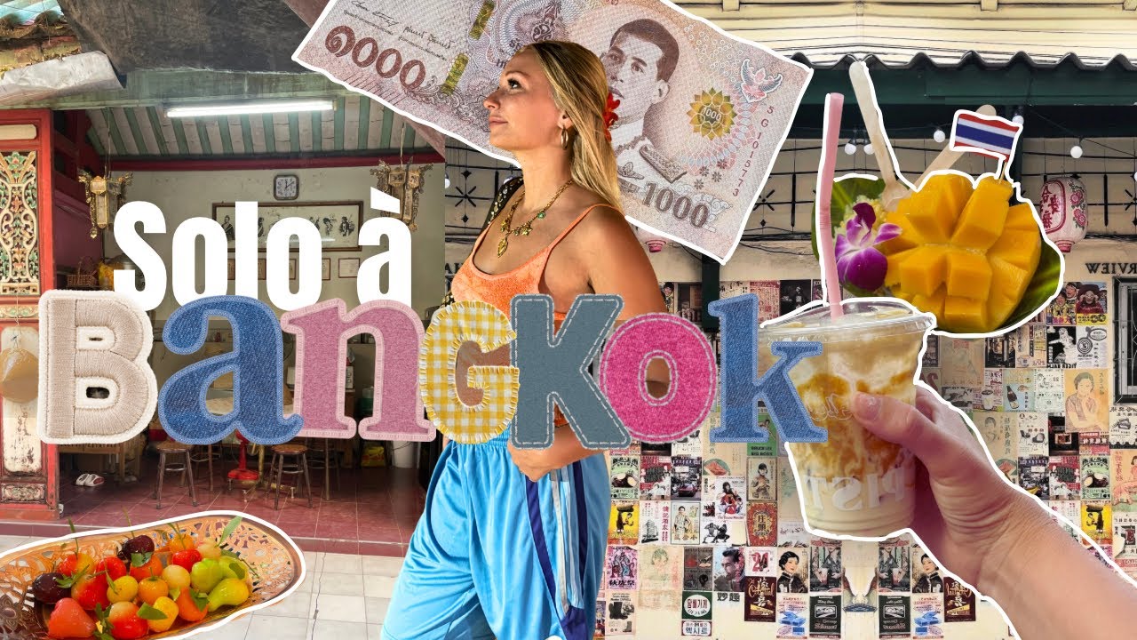 Bangkok solo en 3 jours : temples, quartiers aesthetics et night markets 