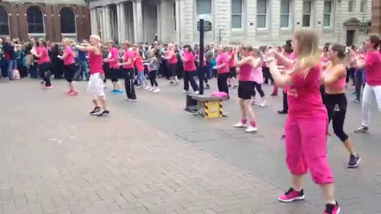 SWING   zumba ipswich Flashmob